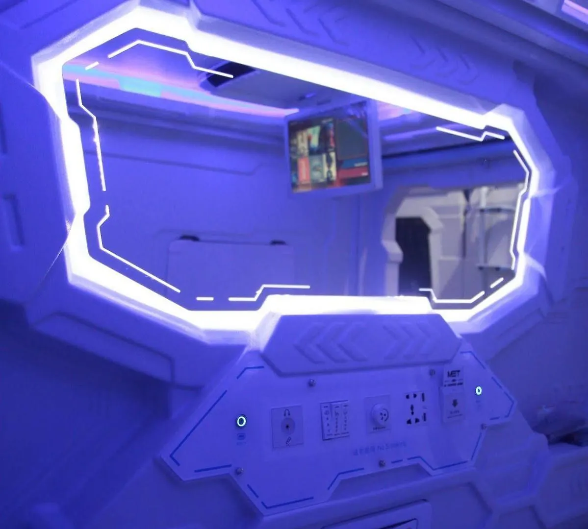 סינגפור Met A Space Pod @ Little India מלון קפסולה