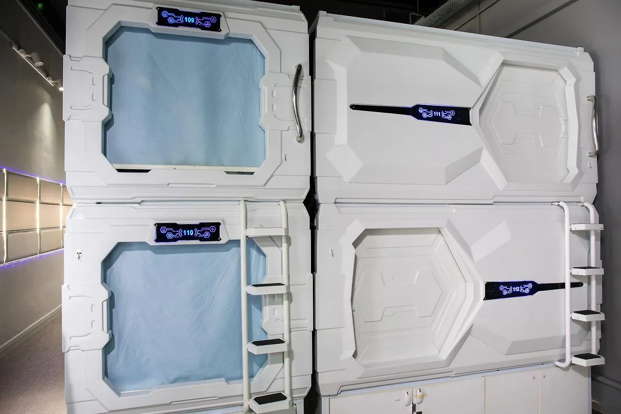 ** Hotel a capsule Met A Space Pod @ Little India Singapore Singapore